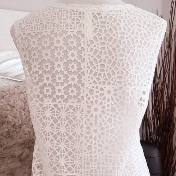 NWOT White RVCA Beach Cover-up XS - Picture 4 of 8